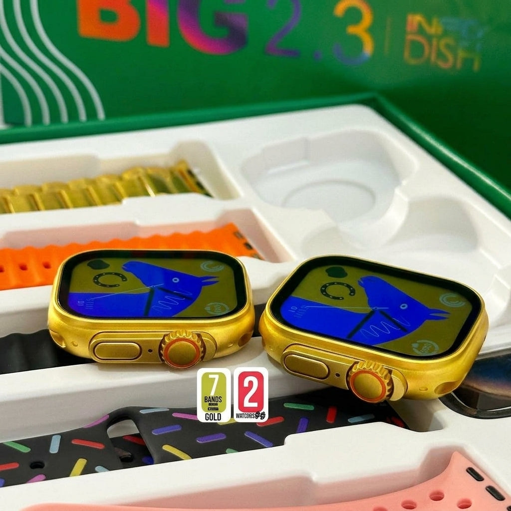 Premium Smart Watch with Compass & Outdoor Sports Features display